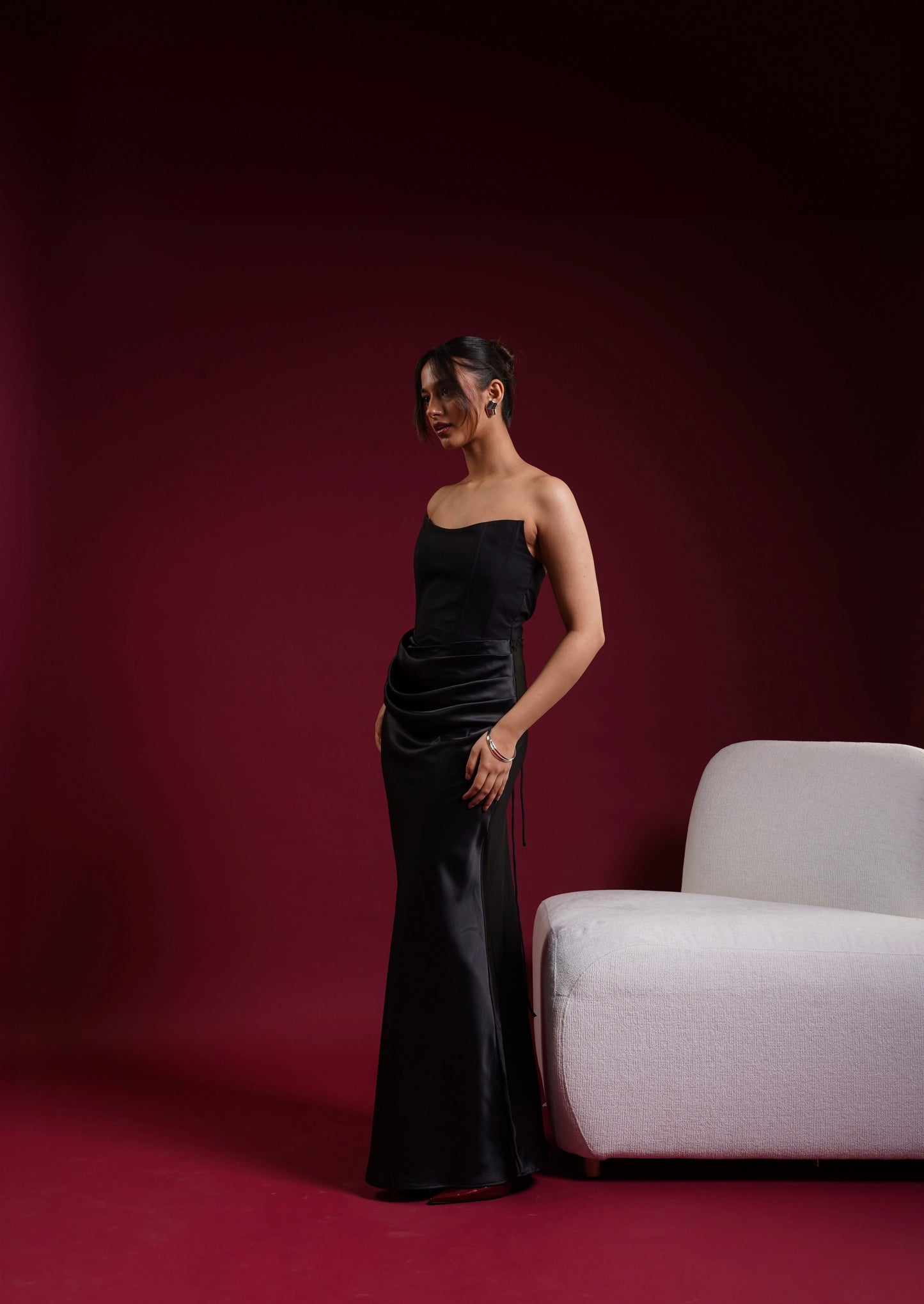 Ultimate Muse Dress In Noir