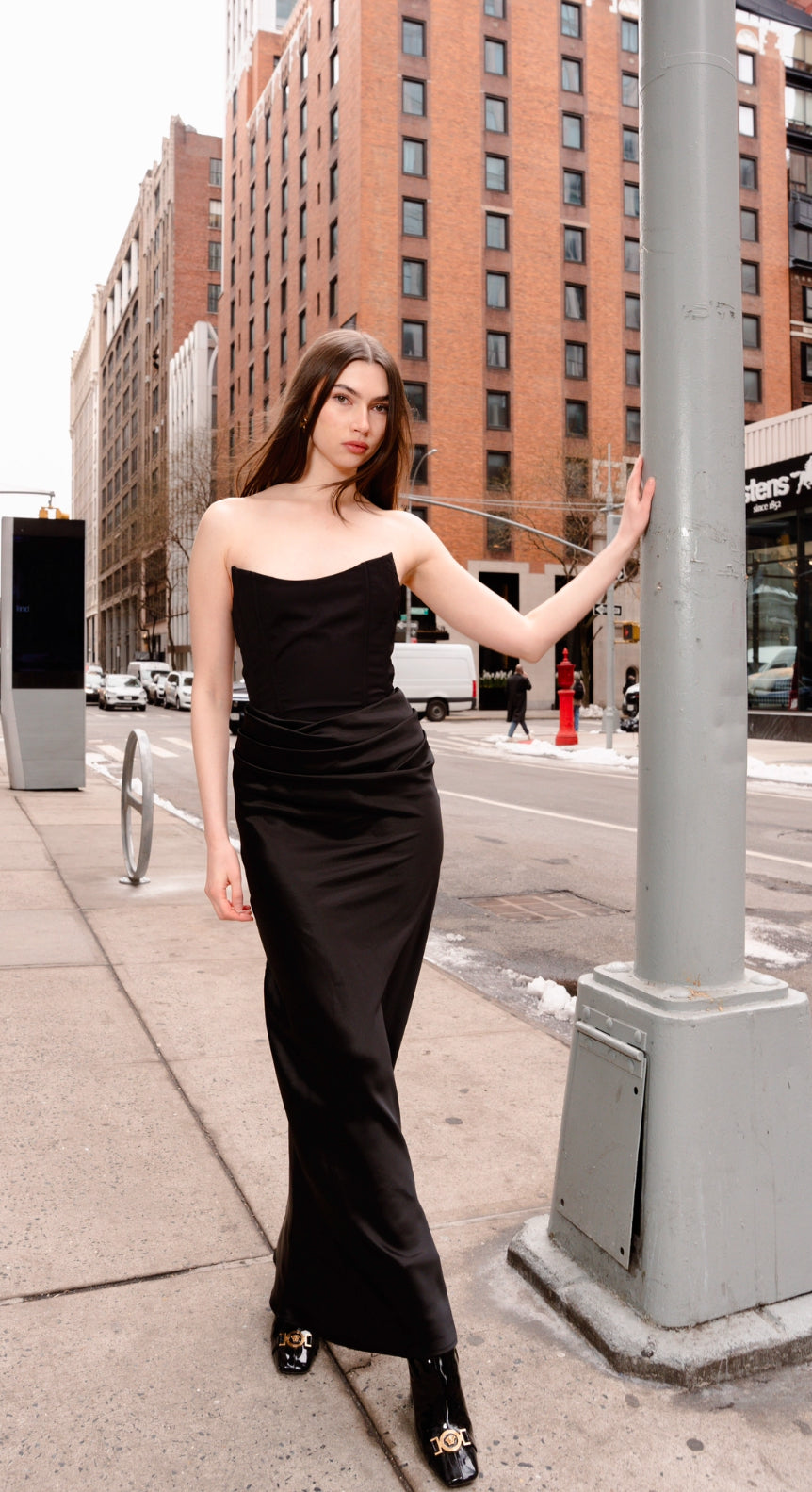 Ultimate Muse Dress In Noir