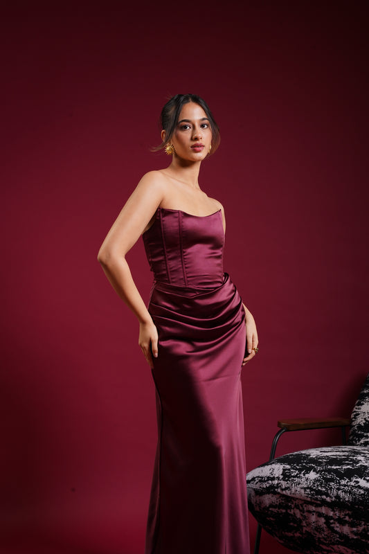 Ultimate Muse Dress In Cherry