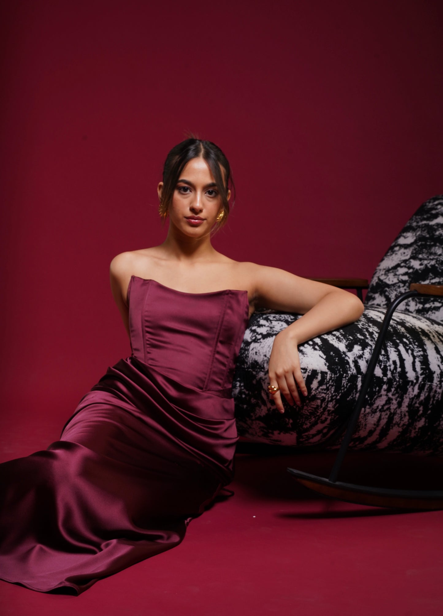 Ultimate Muse Dress In Cherry