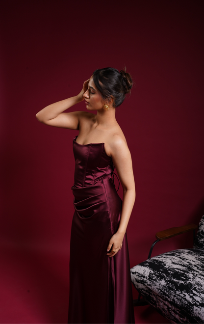 Ultimate Muse Dress In Cherry