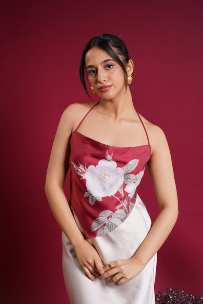 Matilda Top In Cherry