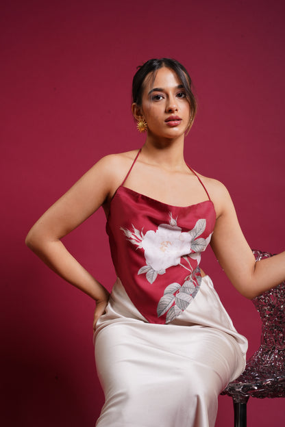 Matilda Top In Cherry