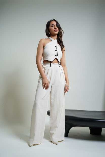 Sandstone High Waisted Pant
